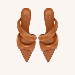 Jw pei Sara Mule brown shoe